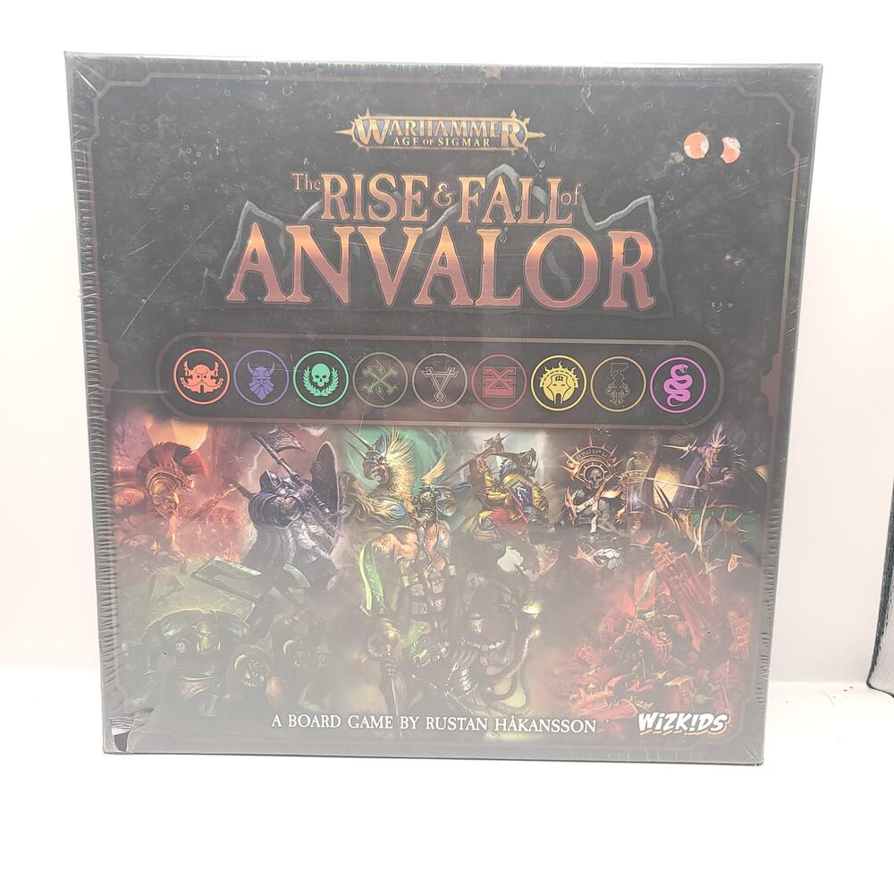 Wizkids Warhammer Age of Sigmar The Rise & Fall of Anvalor Sealed New Card Game